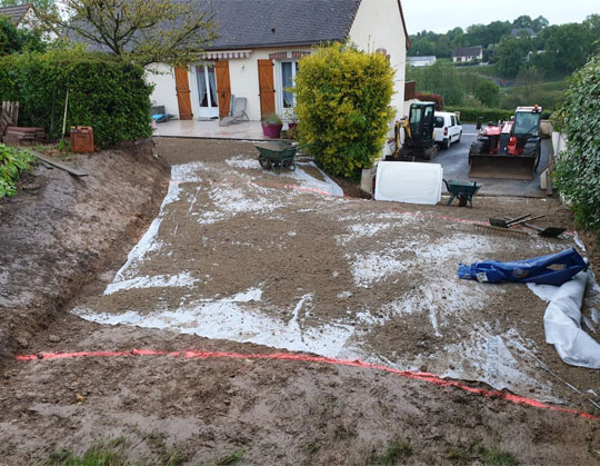 Terrassement Vendôme, Terrassement Sargé-sur-Braye, Terrassement Loir-et-Cher (41)